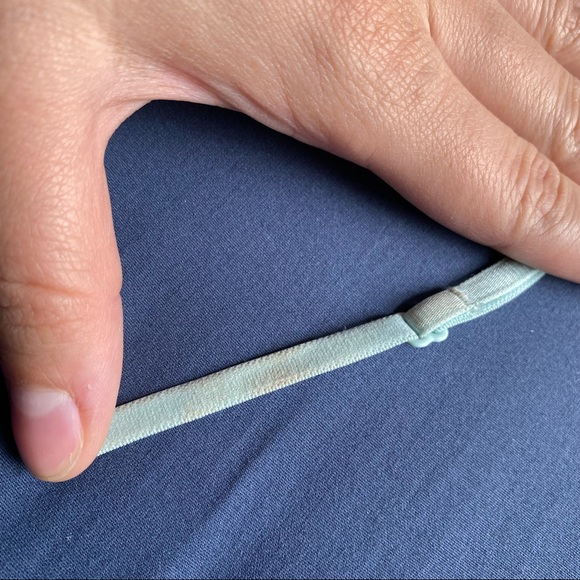 FREE PEOPLE BLUE LACE UNDERWIRE RACER BACK BRA - Picture 9 of 10